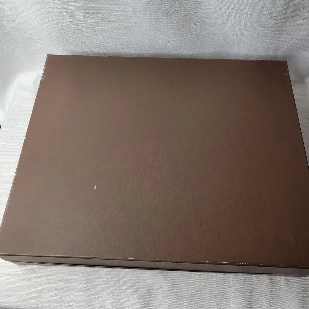 Louis Vuitton Authentic Brown Gift Box 17 x 14 x 4.5